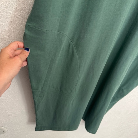 NEW Universal Standard Elizabeth Easy Fit Dress in Silver Pine Size 14 -16 - Picture 6 of 9